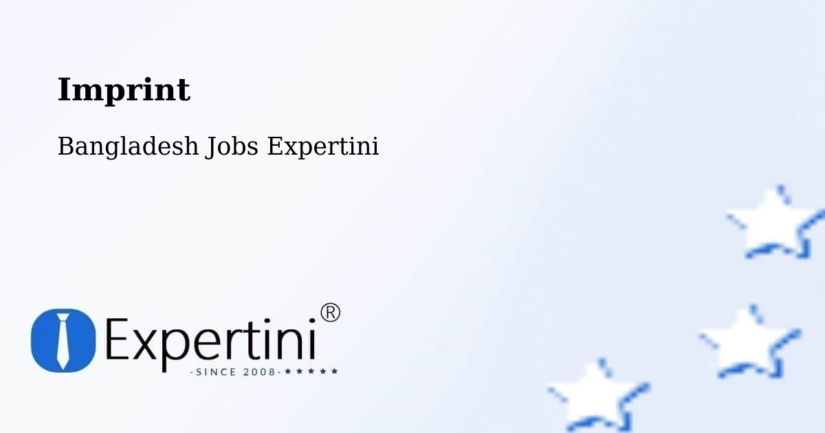 Imprint – Sarishābāri - Bangladesh Jobs Expertini